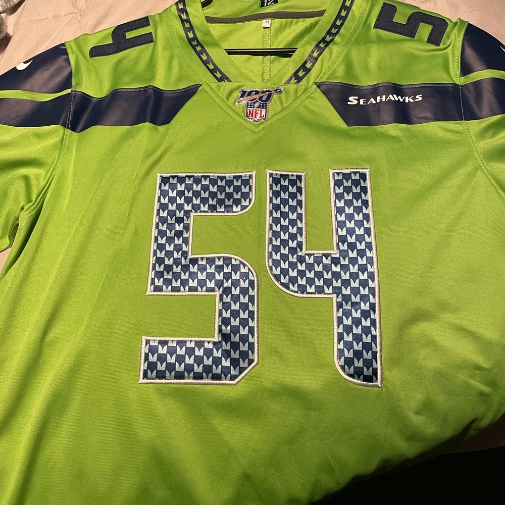 Men’s Nike 100th anniversary Bobby Wagner Stitched jersey color rush edition